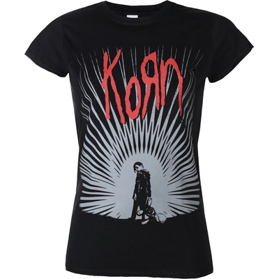 HYBRIS дамска тениска Korn - A Jumbo Beam - Черна - HYBRIS - PS-5-KORN004-H39-8-BK