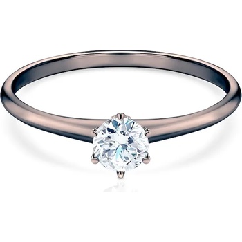 Image 1 of SAVICKI Годежен пръстен The Journey: черно злато, диамант