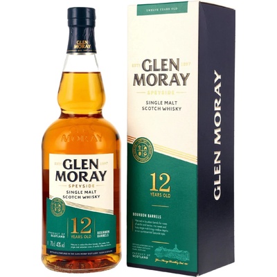 Glen Moray 12y American Cask 40% 0,7 l (karton)