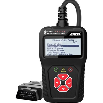ANCEL as100 obd2 диагностика на системи на двигателя (as100)