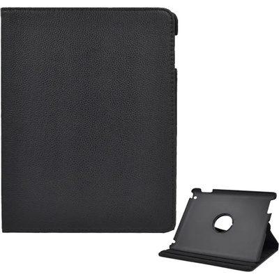 Gigapack IPAD 2 GIGAPACK Tok стоящ, кожен ефект FLIP, държач за настолен компютър, ЧЕРЕН GP-28623 (GP-28623)