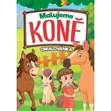 Maľujem kone omaľovanka
