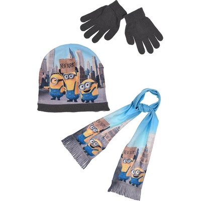 Sun City čepice šála rukavice Mimoni šedá – Hledejceny.cz