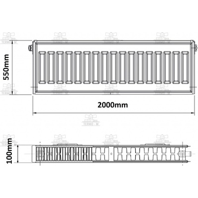 Korado 22R 550 x 2000