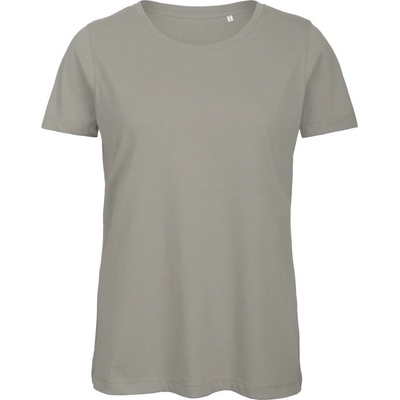 B&C Tričko Inspire T Medium Fit z bio bavlny krátký rukáv dámské COT 01TW4303900 Šedá světlá