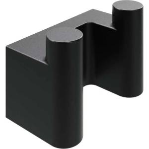 RAVAK Chrome - Двойна кука, матово черна X07P1374 (X07P1374)