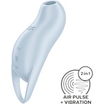 Satisfyer Pocket Pro 1 - клиторстимулатор с въздушни вълни (син)