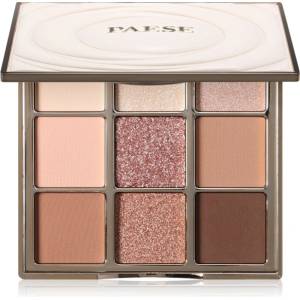 PAESE Self Glow Eyeshadow Palette палитра сенки за очи цвят Nude 12.5 гр