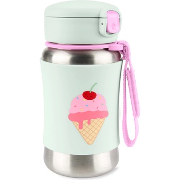 Skip Hop Метална бутилка Skip Hop Spark Style - Ice Cream, 350 ml (9O285610)