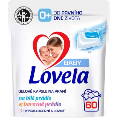 Lovela Baby gelové kapsle na praní 60 PD