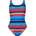 Zoggs Pop Block Scoopback Womens - Multi
