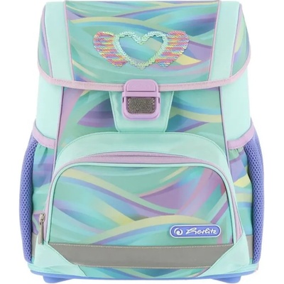 Herlitz Ученическа чанта-раница Loop, празна, Minty Love - Herlitz