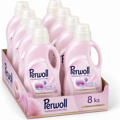 Perwoll Wolle & Renew prací gel 8 x 27 PD