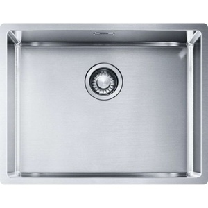 Franke Box - Мивка BXX 210/110-54, 58x45 cm, неръждаема стомана 127.0395. 015 (127.0395.015) Мивка за вграждане