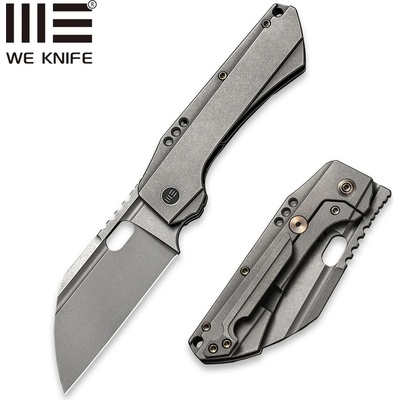 WE KNIFE Roxi 3 Titanium/ Stonewashed WE19072-1