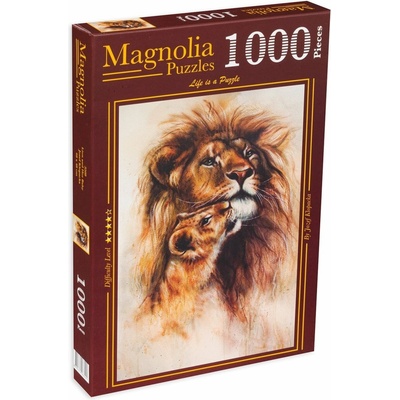 MAGNOLIA Lev a jeho mláďa 1000 dielov