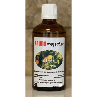 SaunaProject Aroma do sauny citrus 50 ml – Zboží Dáma