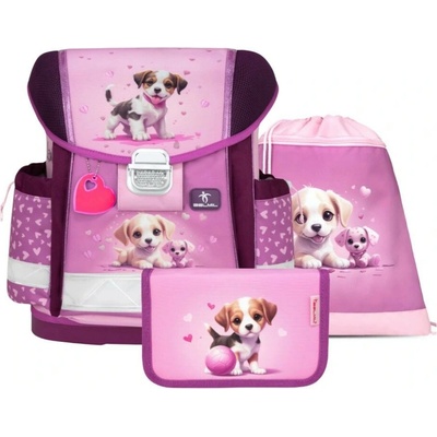 Školní aktovka Belmil 403-13 Little Puppies - 3dílný set – Hledejceny.cz