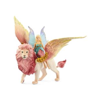 Schleich Bayala Fairy In Flight On Winged Lion 70714