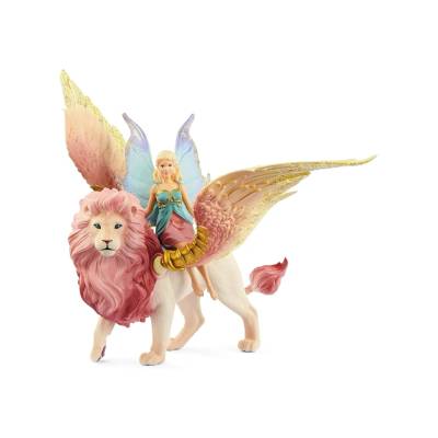 Schleich Bayala Fairy In Flight On Winged Lion 70714
