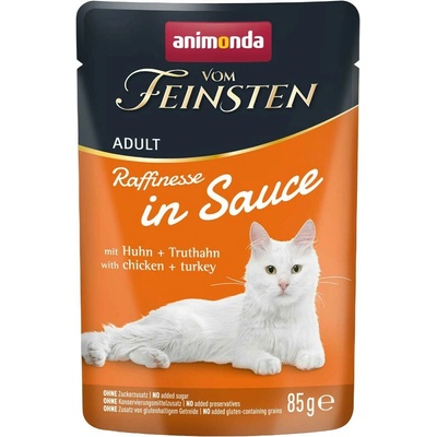 ANIMONDA Vom Feinsten Raffinesse in sauce Chicken with turkey 85 g