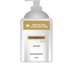 Brazil Keratin Gold Shampoo regeneračný keratínový šampón na vlasy so zlatom 500 ml