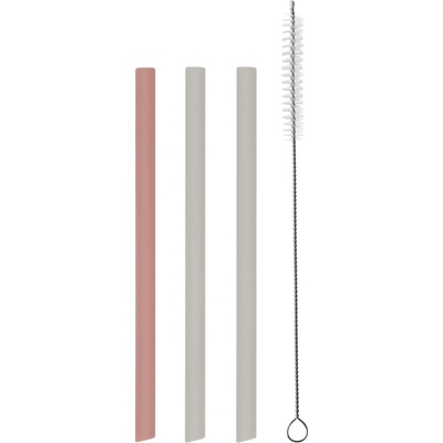 KikkaBoo Сет сламки 3 бр Platinum Silicone Blush (31302050004)