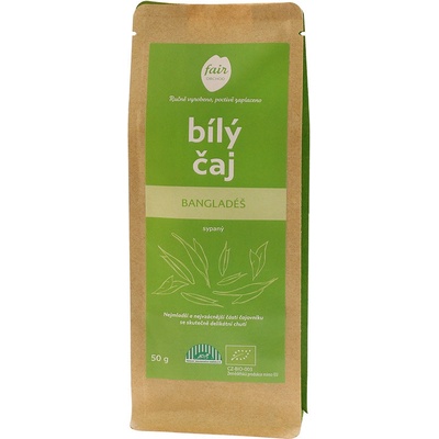 Fairobchod Bio biely čaj z Mjanmarska sypaný 40 g