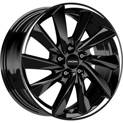 RONAL R70 7,5x18 5x112 ET50 black white tail