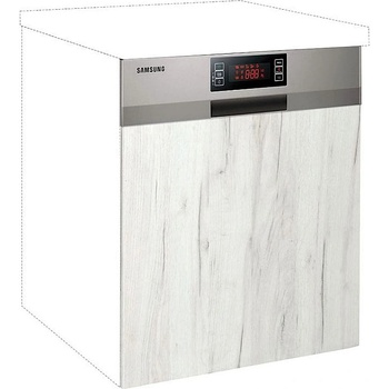 Matis Врата за съдомиялна машина IN Mask 60x60 снежен дъб