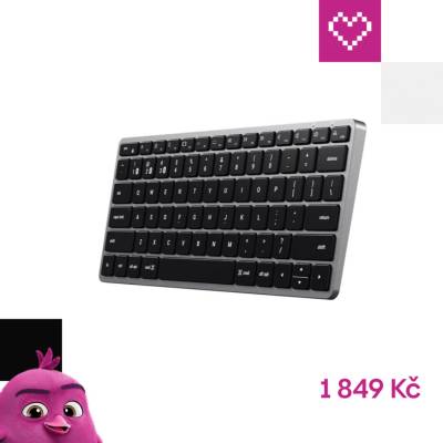 Satechi Slim X1 Bluetooth Backlit Keyboard ST-BTSX1M-CZ