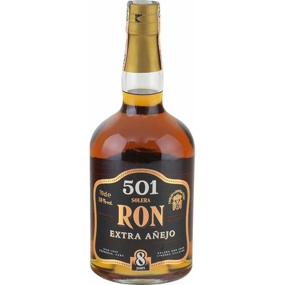 501 Extra Anejo 8y 38% 0,7 l (čistá fľaša)