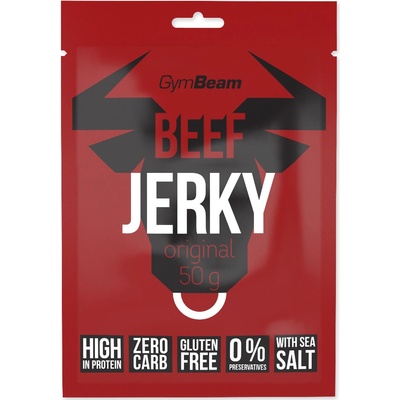 GymBeam Jerky Sušené maso Beef 50 g