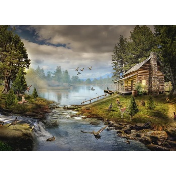 Grafika - Puzzle The fisherman's hut - 500 piese