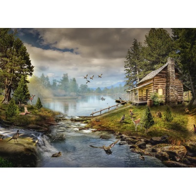 Grafika - Puzzle The fisherman's hut - 500 piese