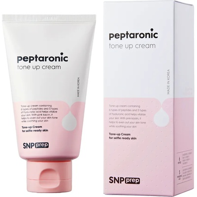 SNP [SNP] Prep Peptaronic Tone Up Cream, тонален крем за лице с пептиди (8809458849580)