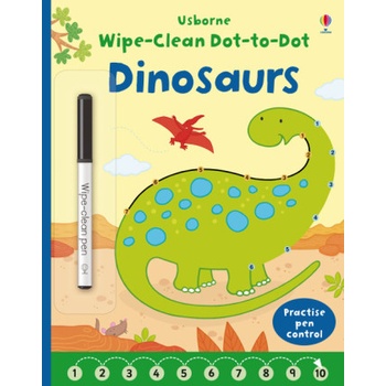 Wipe-Clean Dot-to-Dot Dinosaurs - Brooks Felicity