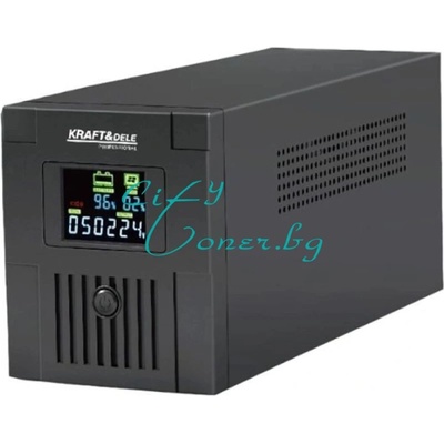 Kraft&Dele UPS устройство KRAFT DELE KD1929, 900 W, 1500 VA, 7 Ah (KD1929)