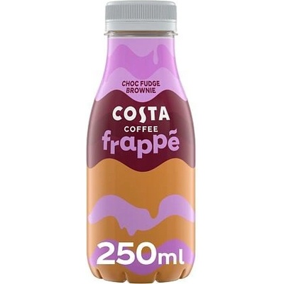 Costa Coffee ledové frappé s příchutí čokoládovo karamelového brownie 250 ml – Zboží Dáma