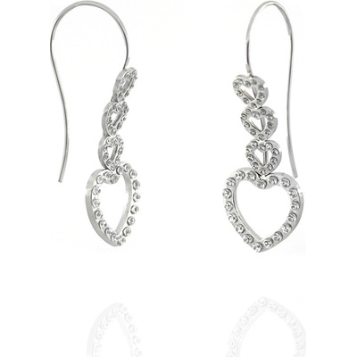 Foxette Srdce se Zirkony z chirurgické oceli JF_0394