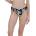 Fundango Hogg Hipster bikini bottom - Black (Black Pattern)