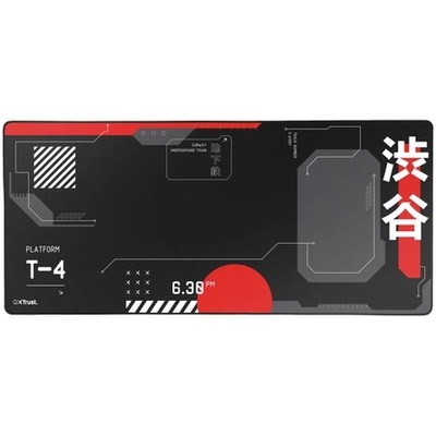 Trust GXT 759 XXL Геймърска подложка за мишка Черен, Сив, Червен, Бяла (25716) (25716)