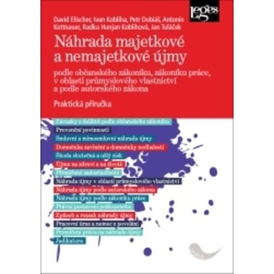 Náhrada majetkové a nemajetkové újmy podle občanského zákoníku, zákoníku práce, v oblasti průmyslového vlastnictví a podle autorského zákona