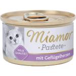 Miamor Pastete with poultry hearts 85 g