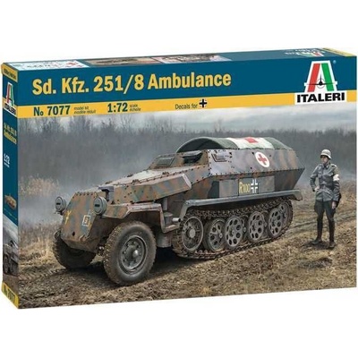 Italeri Model Kit military 7055 Kfz. 305 Ambulancia 33-7055 1:72