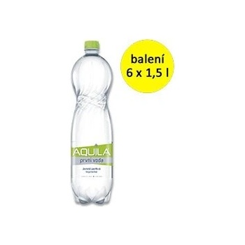 Aquila jemně perlivá voda 6 x 1,5 l