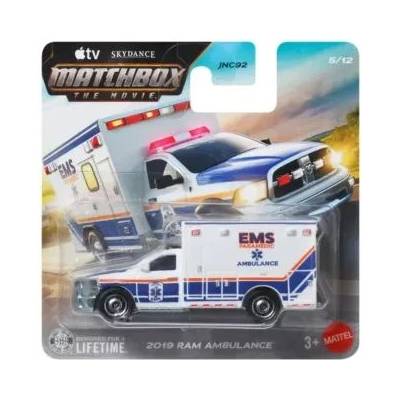 Mattel Matchbox: Малка кола 2019 Ram Ambulance