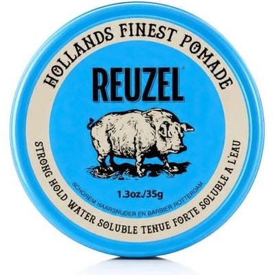 Reuzel Hollands Finest Pomade Strong Hold Water Soluble помада за коса 35 g за мъже