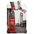 Jerry Fabrics povlečení London Telephone bavlna 140x200 70x90