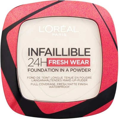 L'Oréal Paris Make-up v pudru Infaillible 24H Fresh Wear Foundation in a Powder 20 Ivory 9 g